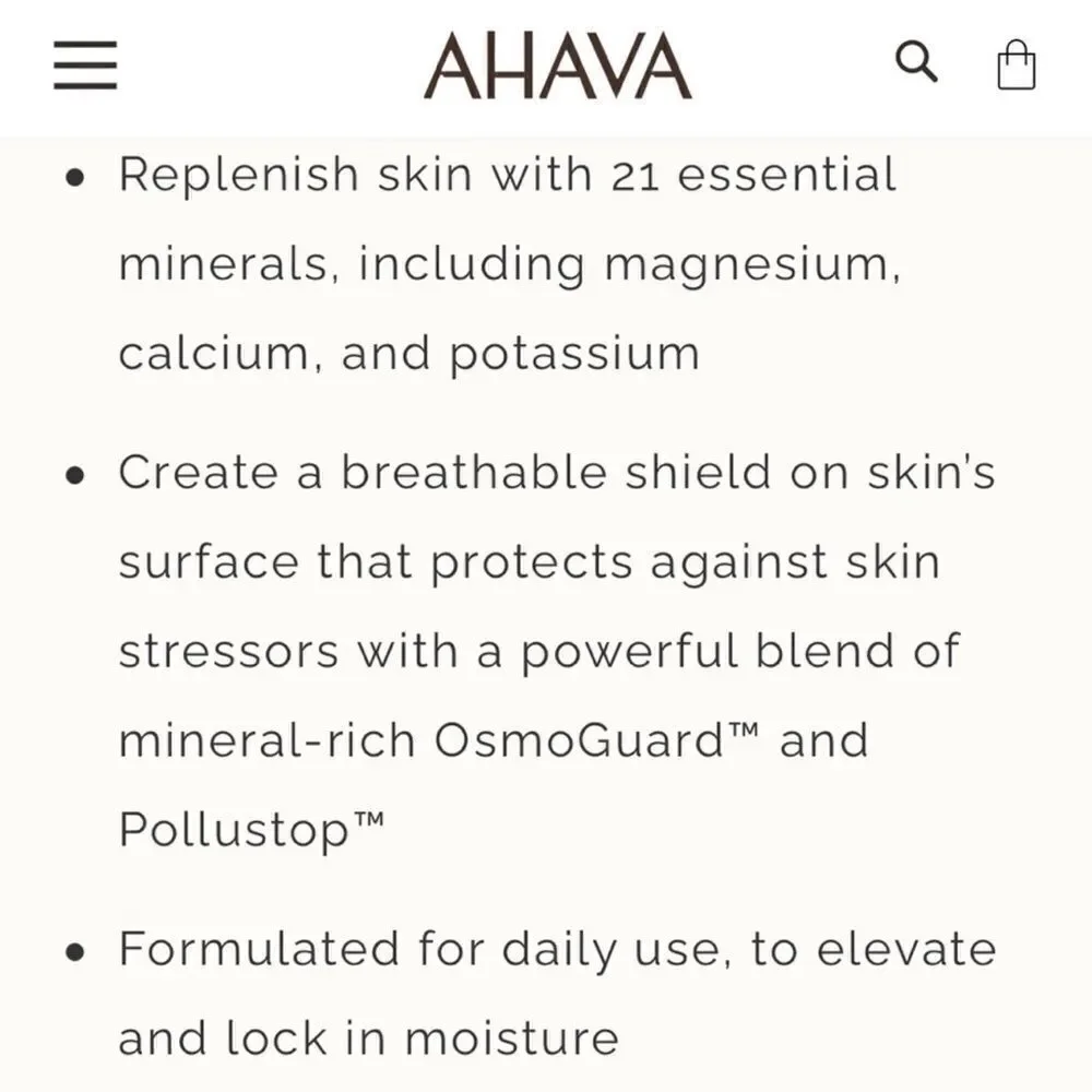 AHAVA Mineral Radiance Cleansing Gel